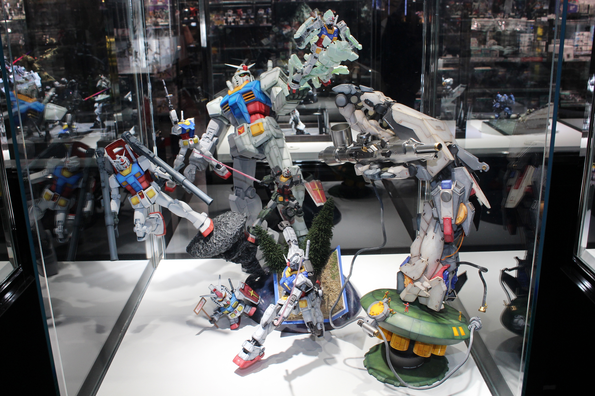 創造／ジン／1/48 メガサイズモデル ガンダム他