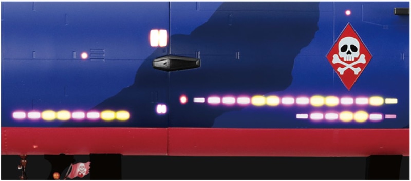 パターン1 黄色とピンクに明滅