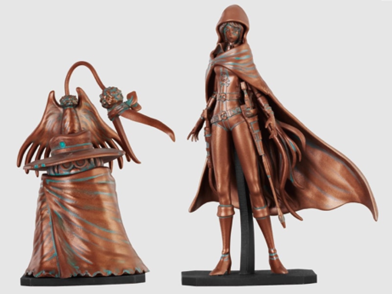 付属のエメラルダスとトチローのフィギュアは単体でディスプレイ可能