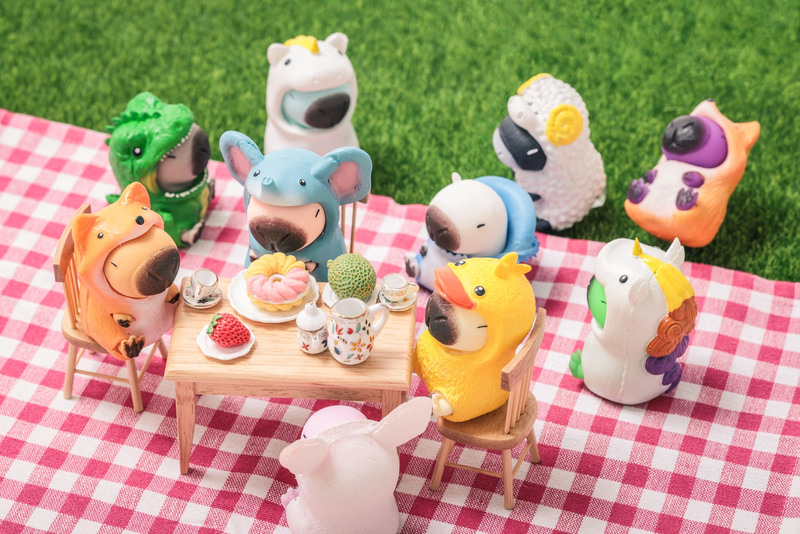 小さいサイズで持ち運びがしやすいため、“ぬい活”ならぬ“フィギュア活”にもピッタリ