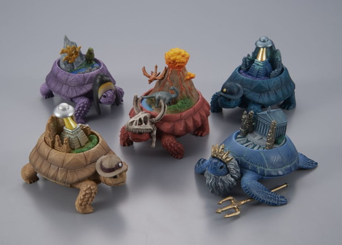 ガチャ「大陸ガメ」第2弾は「ムー」、「パンゲア」、「アトランティカ