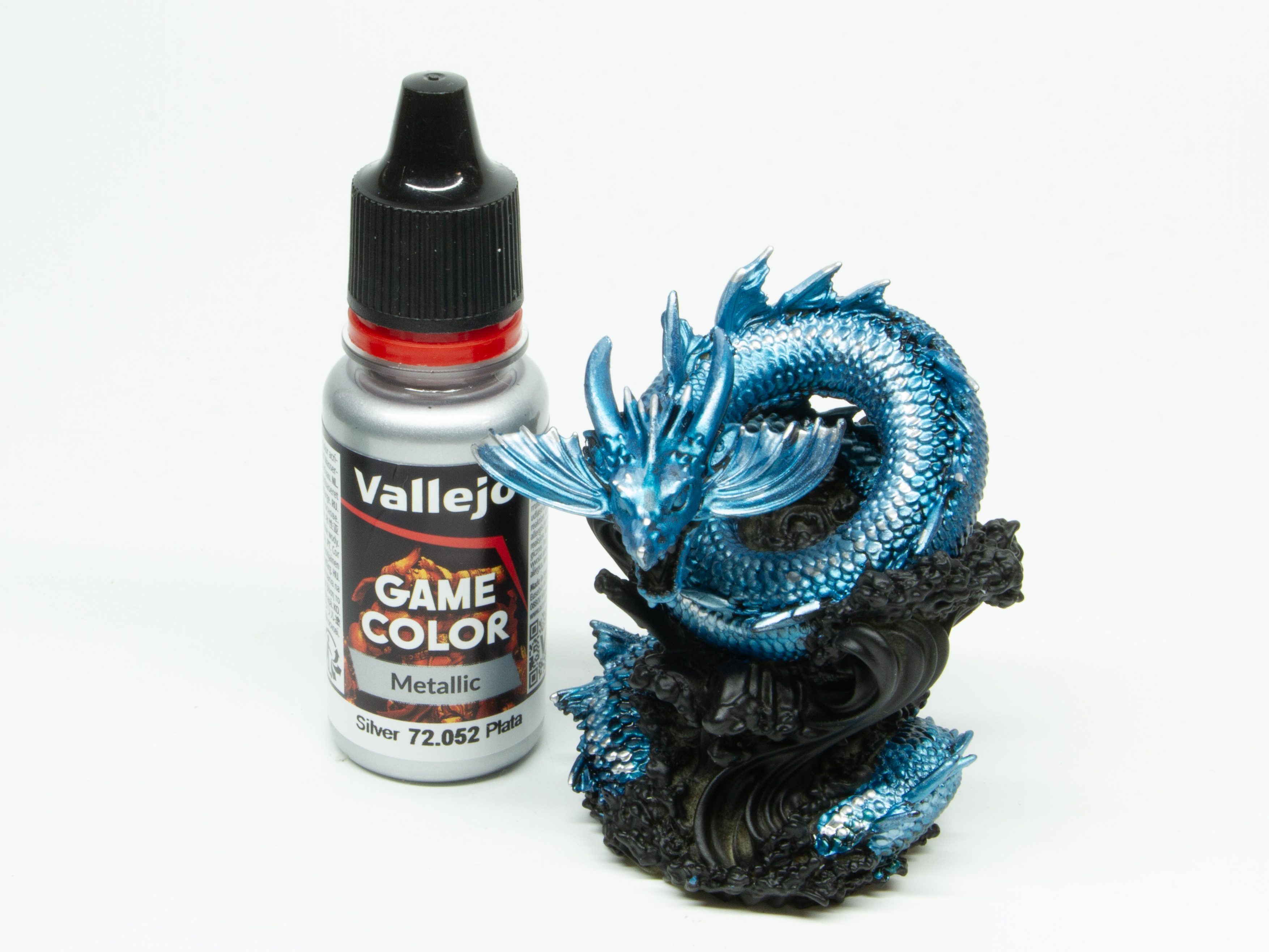 シルバーを塗る