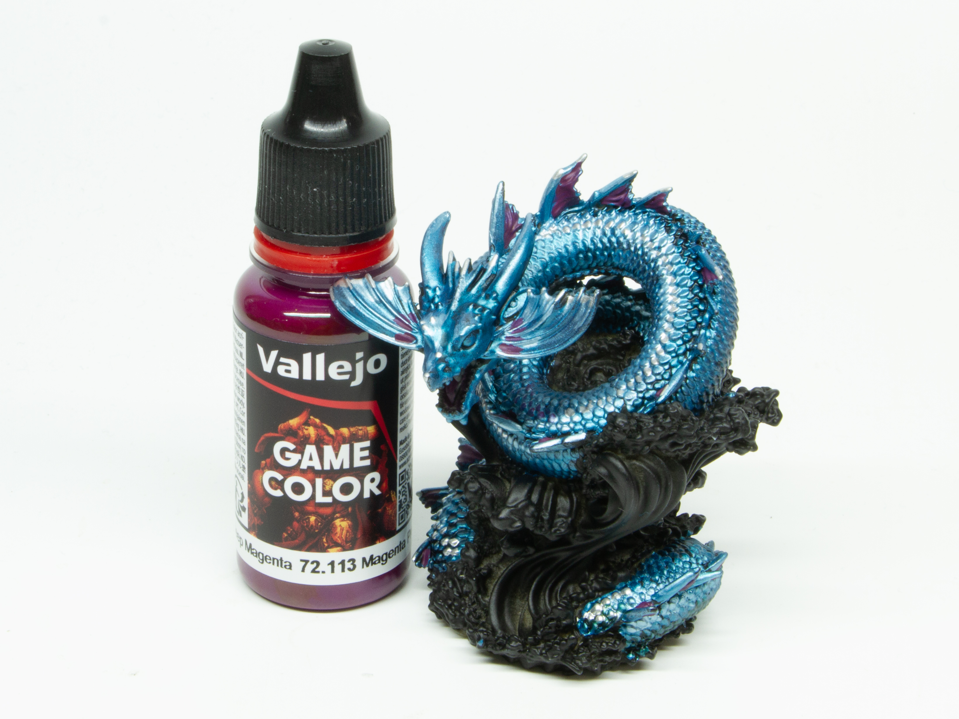 インク マゼンタを塗る