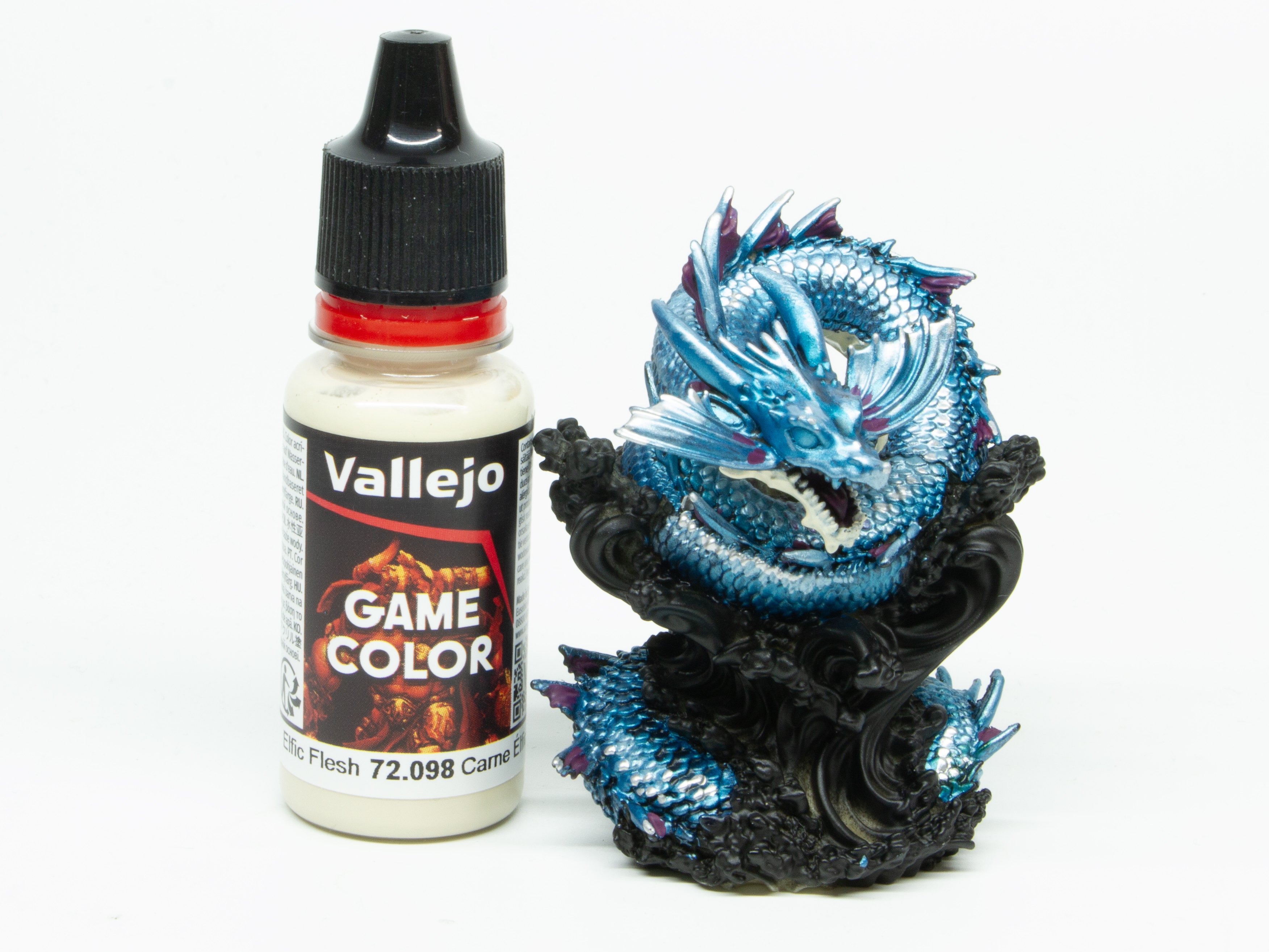 エルフィック フレッシュを塗る