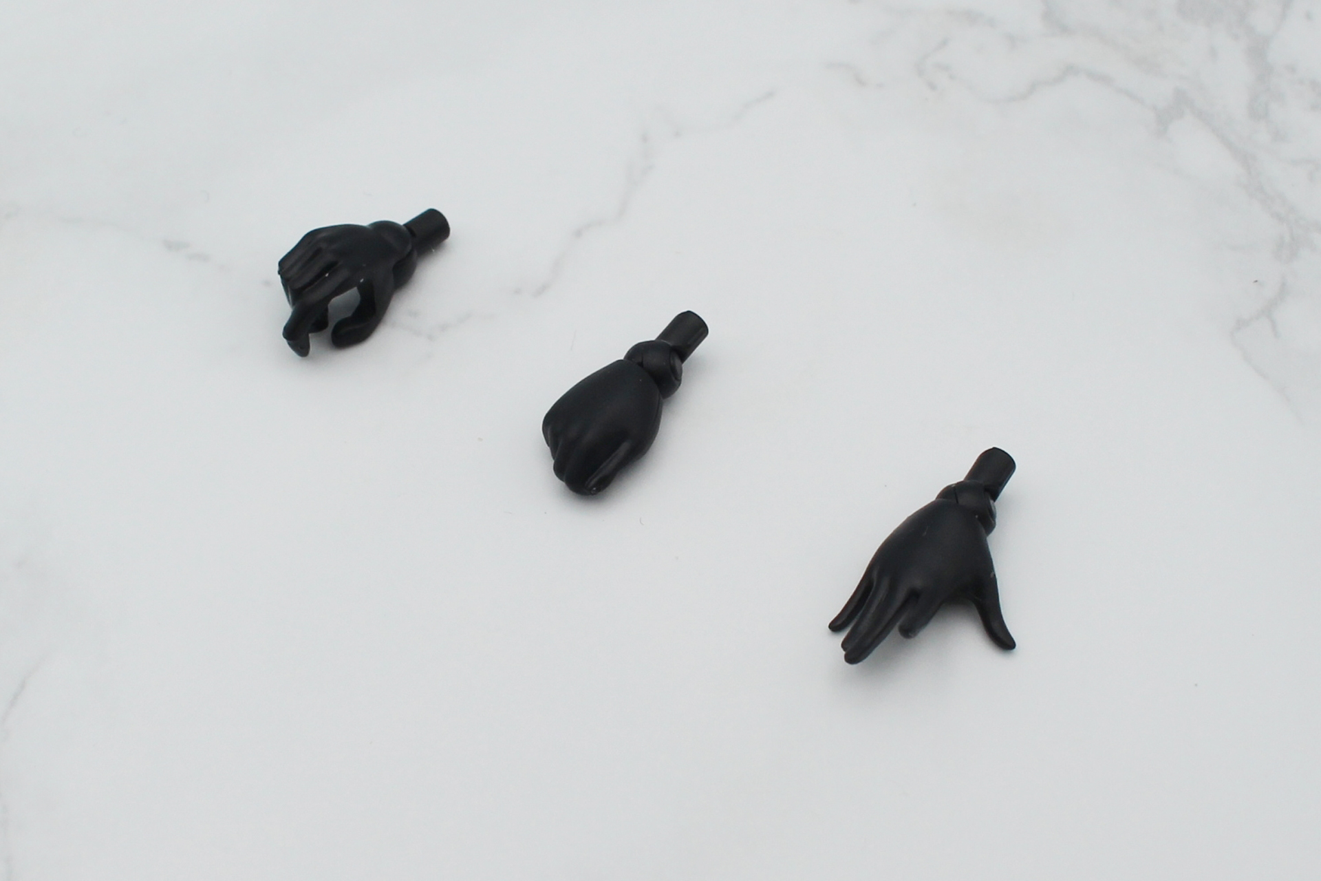 手首パーツは3種類