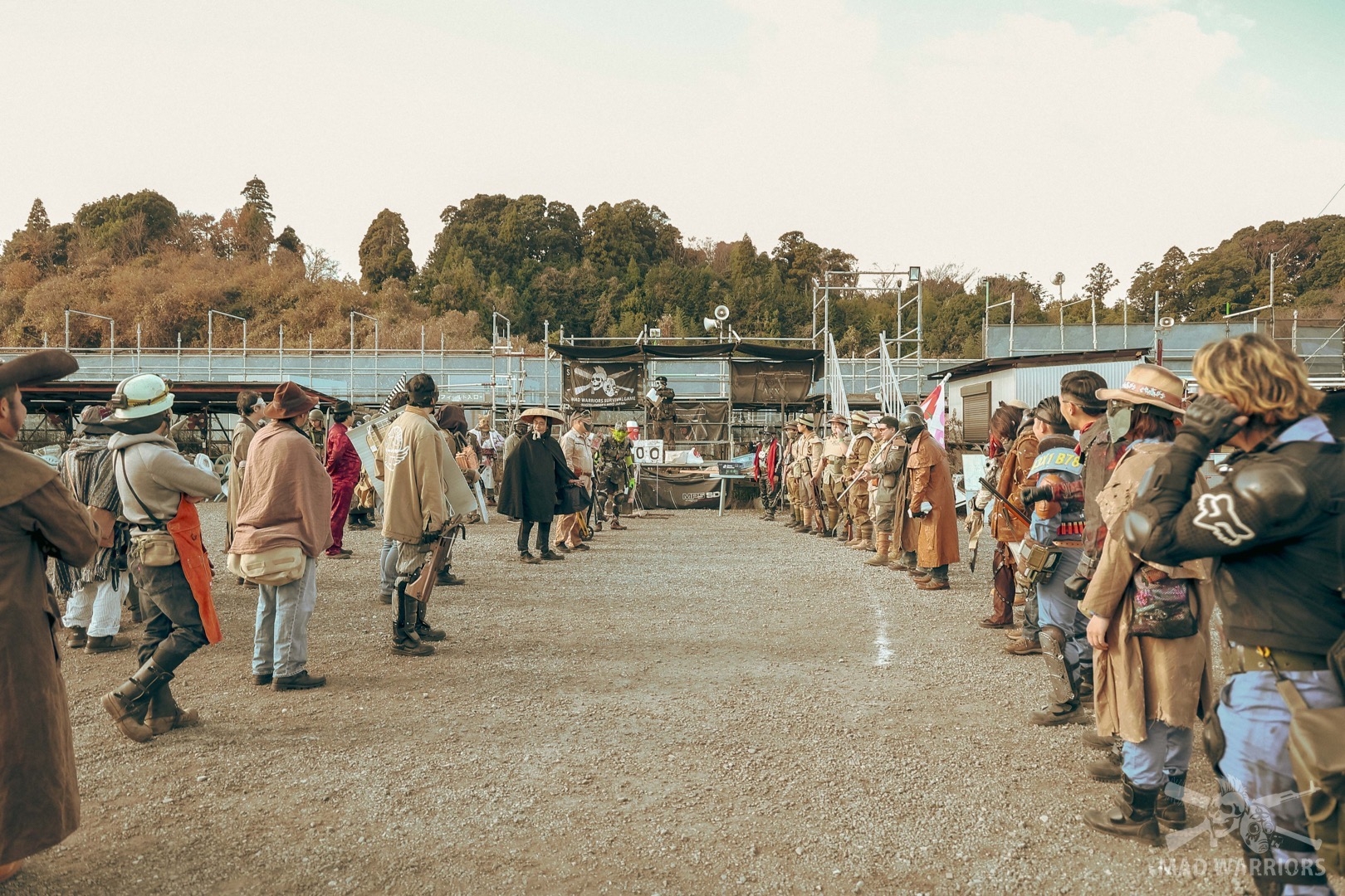 「DAY1昼の部」東西分けの様子