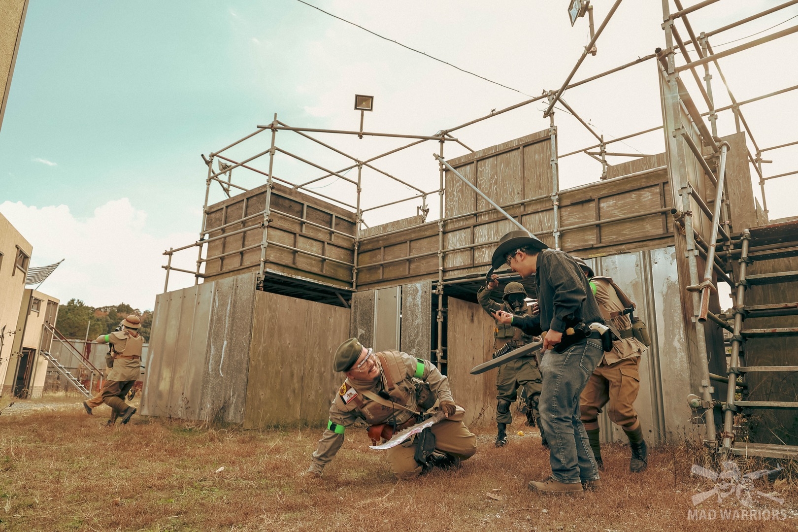 復活陣地に近づきすぎたらNPCが攻撃してくる
