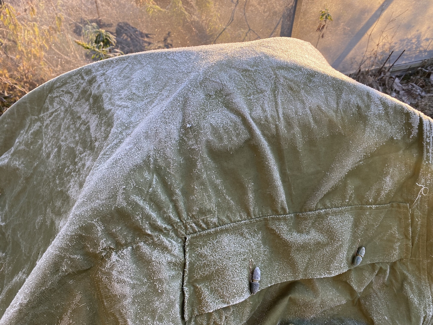 ノヴォーダ軍にいた上級者（筆者が属した分隊の隊長）はテント内にストーブを持ち込んでいたので25度で快適な夜を過ごせたらしい。是非次回参加するときの参考にしたい