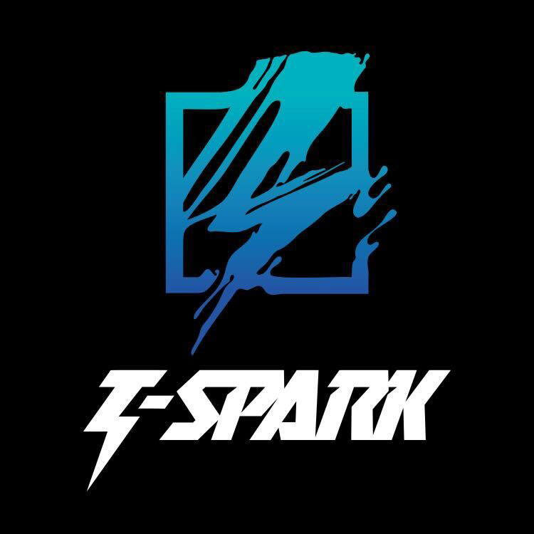 マサヤ・イチ氏がデザインしたT-SPARKロゴ