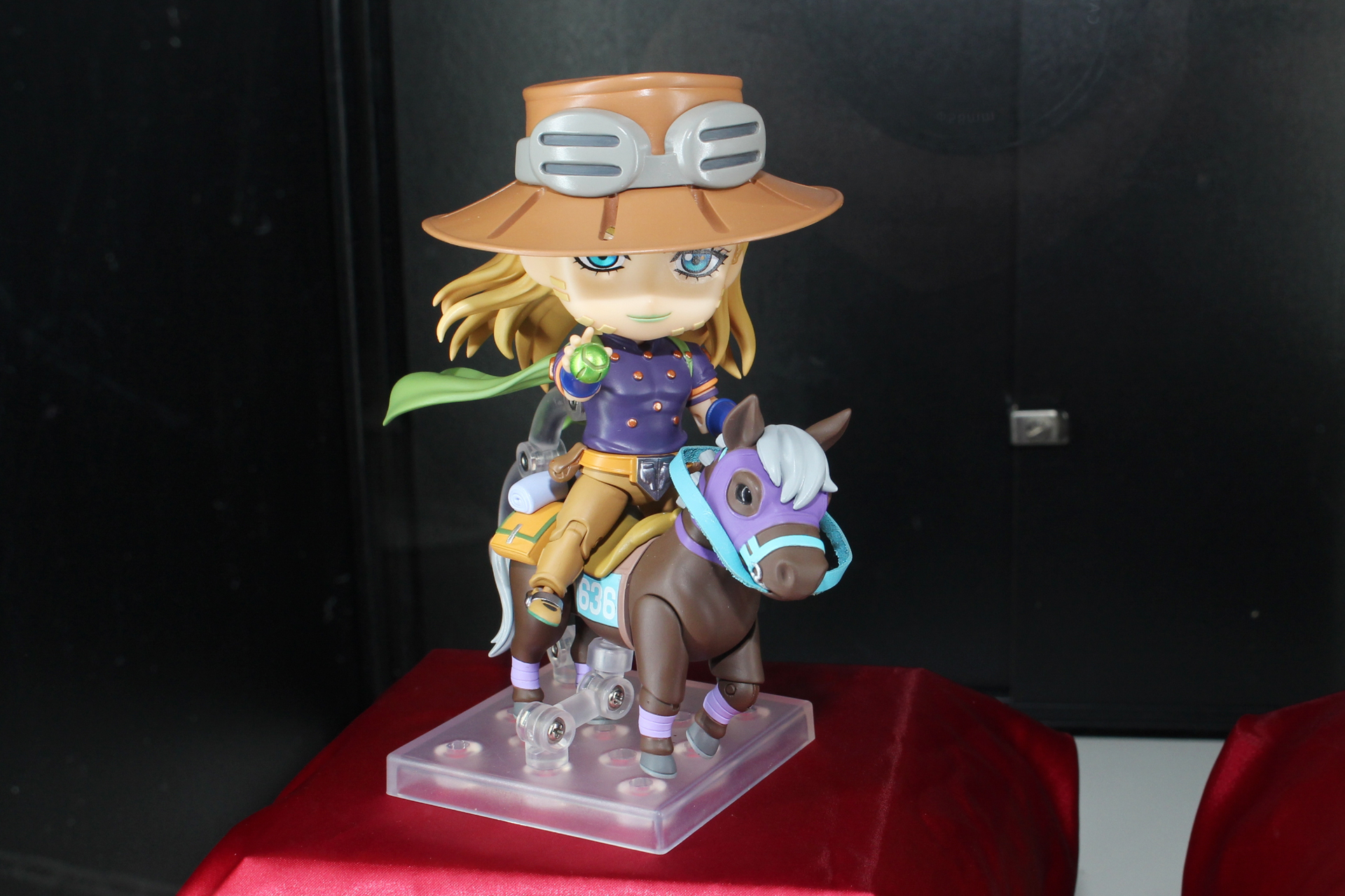 「ねんどろいど ジャイロ・ツェペリ DX」。ジャイロとヴァルキリーのセットで発売予定。発売日、価格は未定