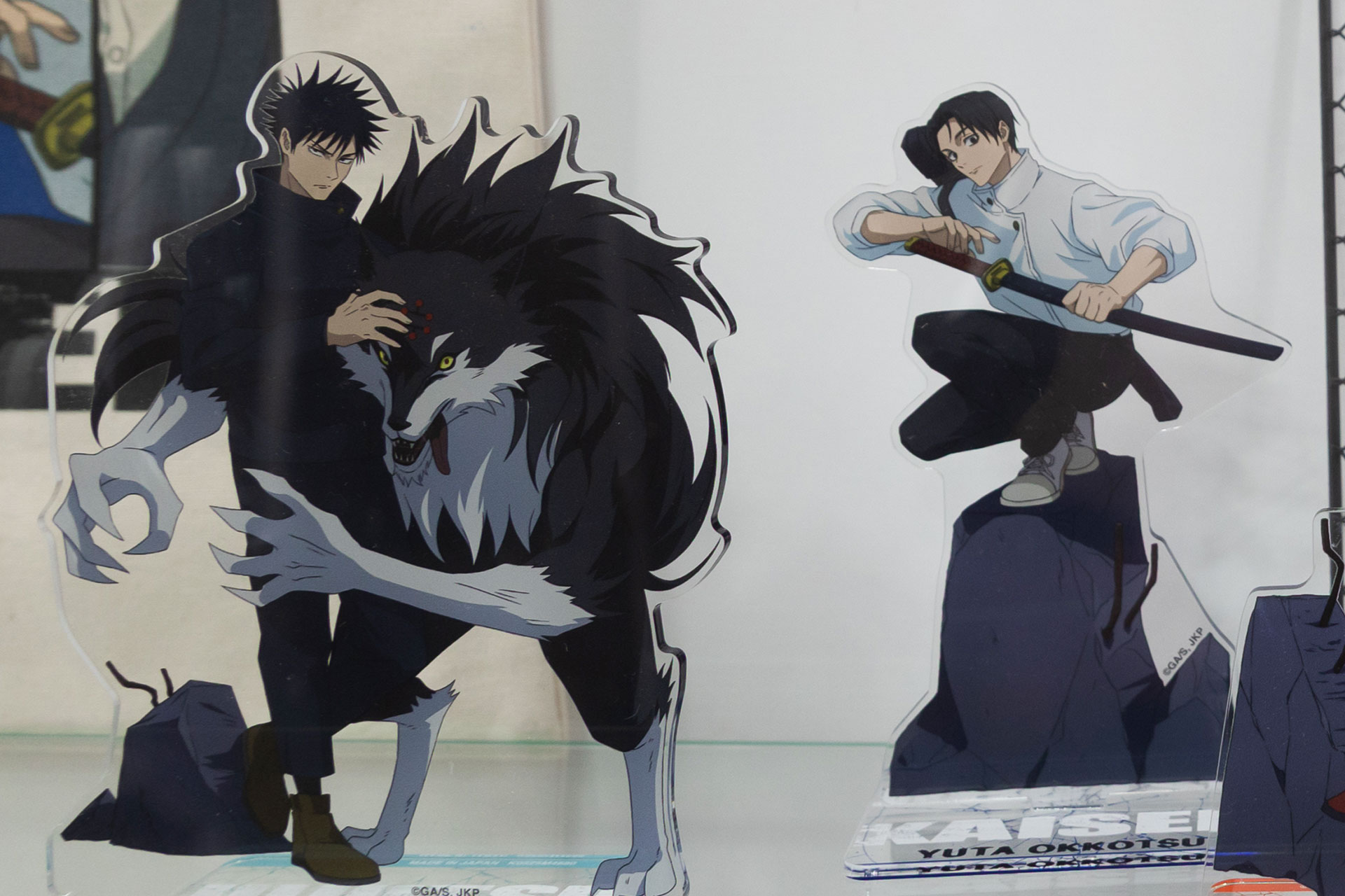 「呪術廻戦 GAREKI アクリルスタンド」、価格は各1,870円