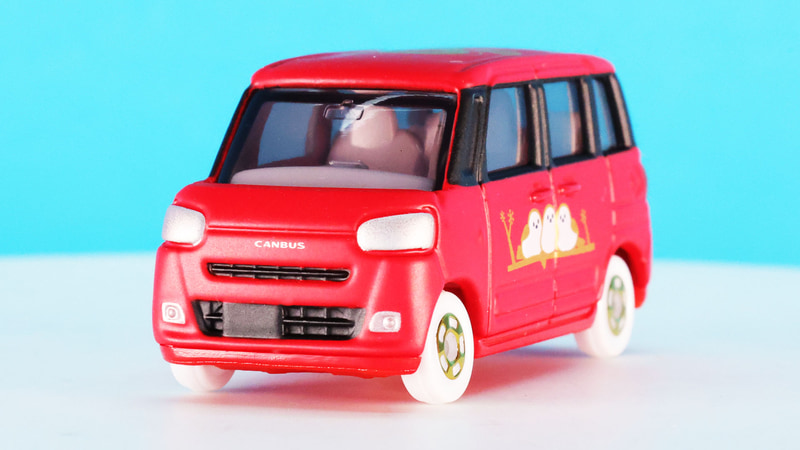 ムーブ キャンバスの丸っとしたシルエットとシマエナガの丸っとしたイメージがぴったり！