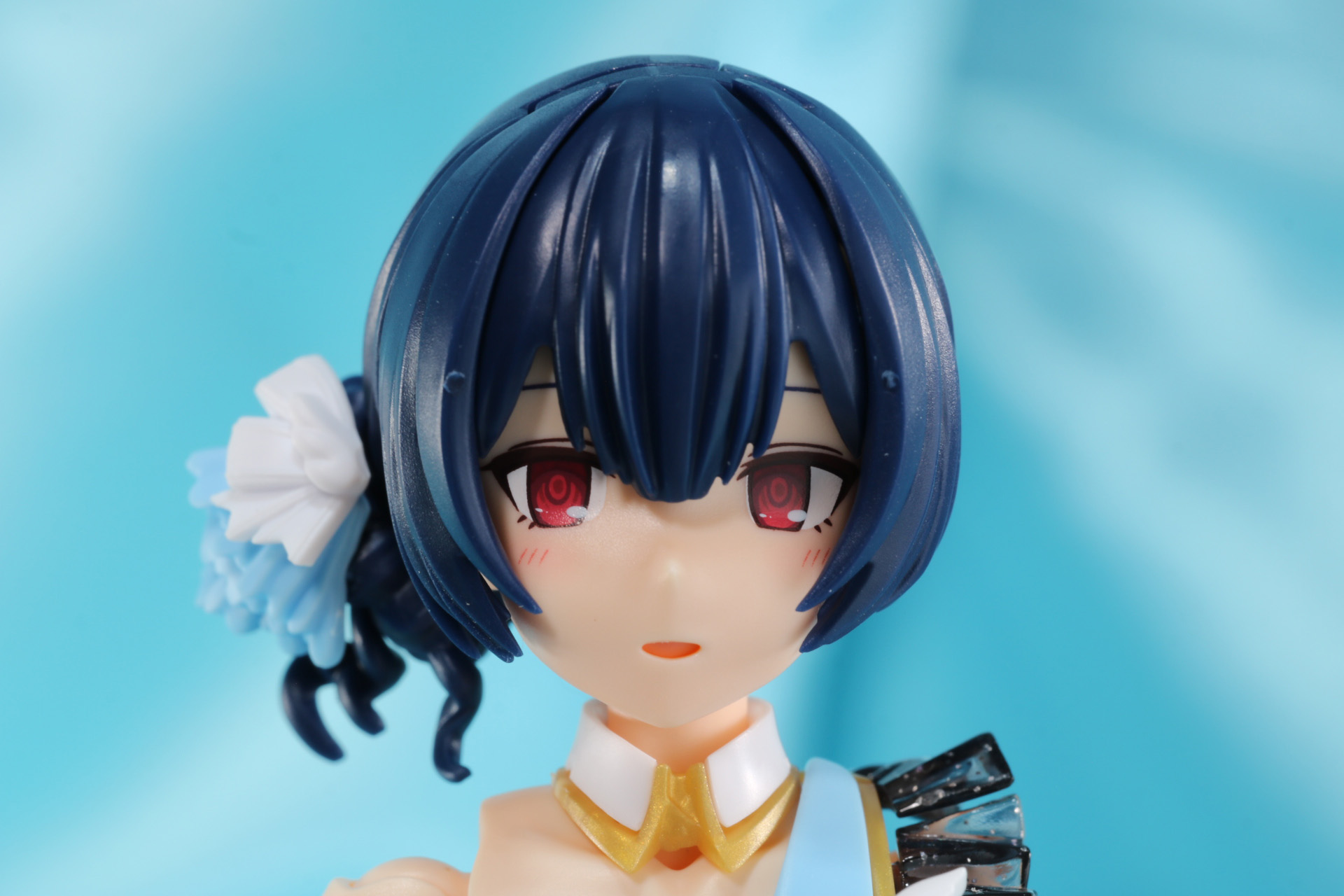 お淑やかな微笑み