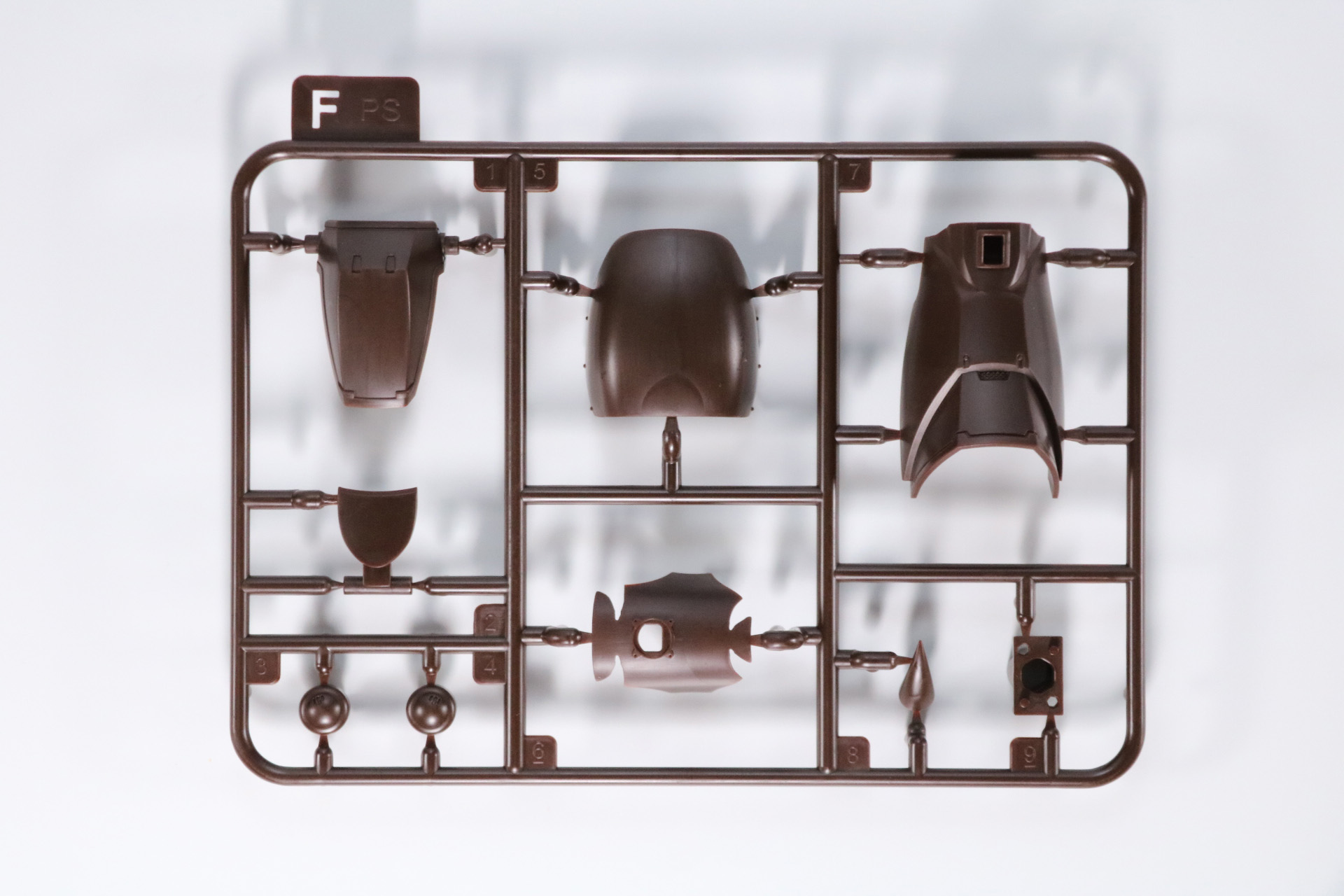 Eパーツ×2、Fパーツ×2