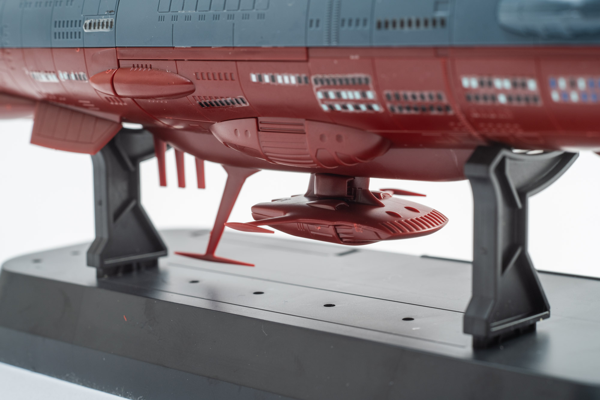 第3艦橋のディテールもしっかりとしている。