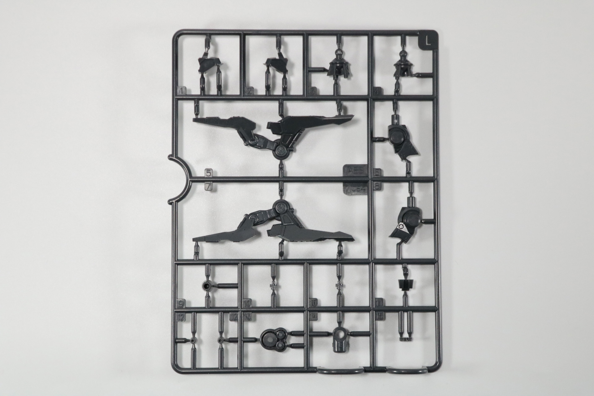 パーツK、パーツL×2