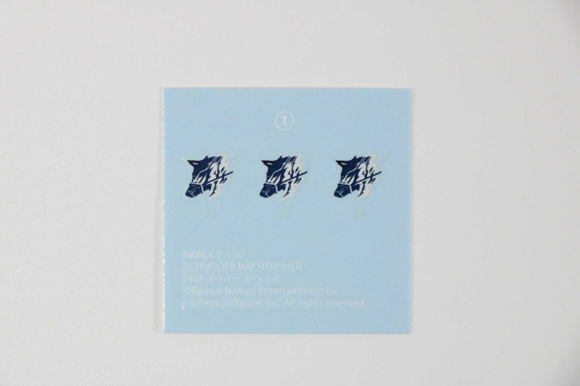 パーツ コ、水転写デカール