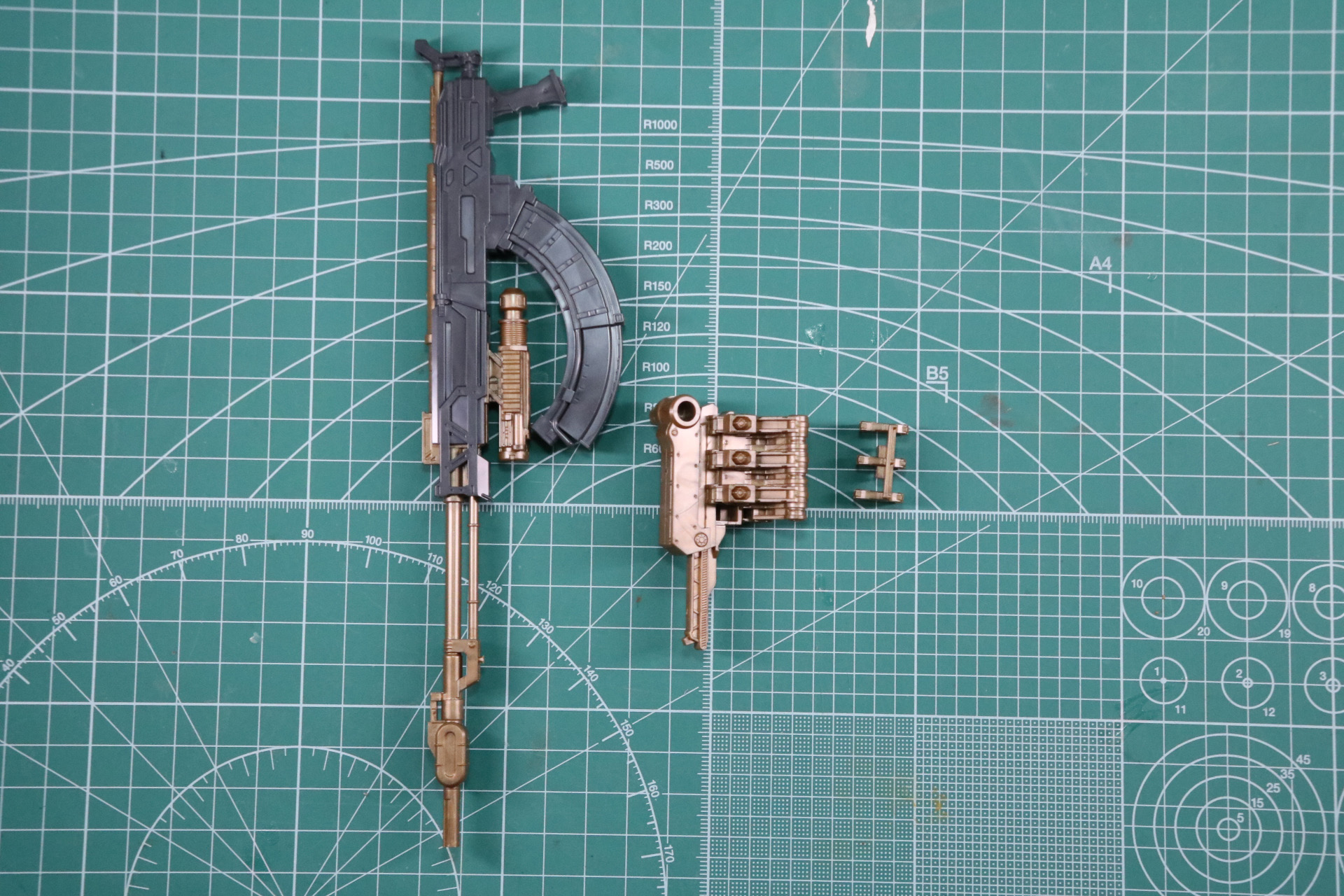 専用の接続パーツを使用してマウント状態を表現