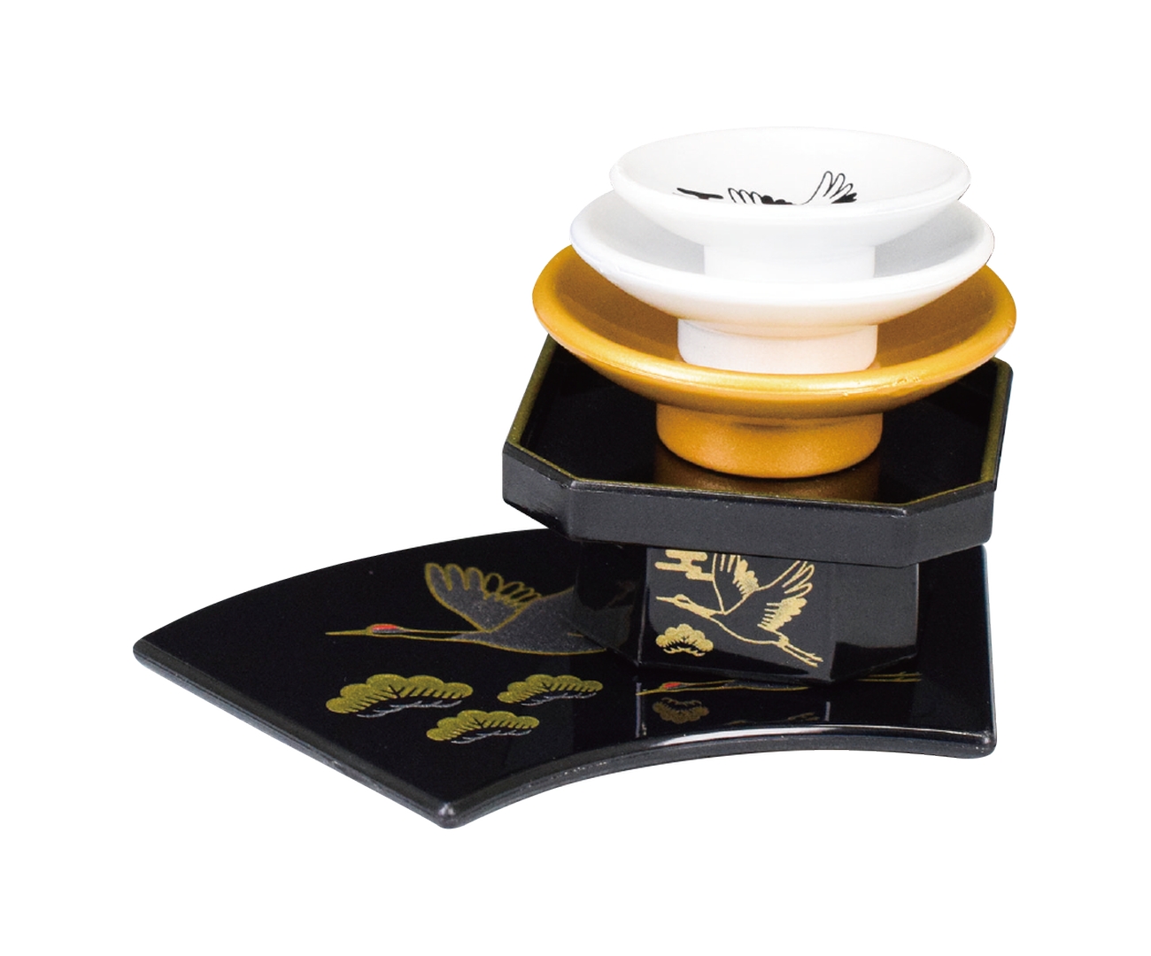 三宝と三つ組盃