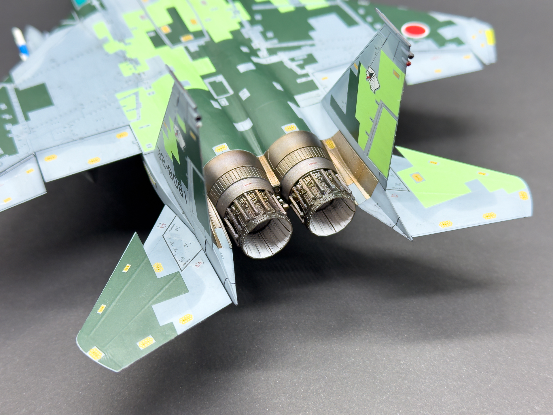1/72スケールながら細かい部分まで再現されたキットです。