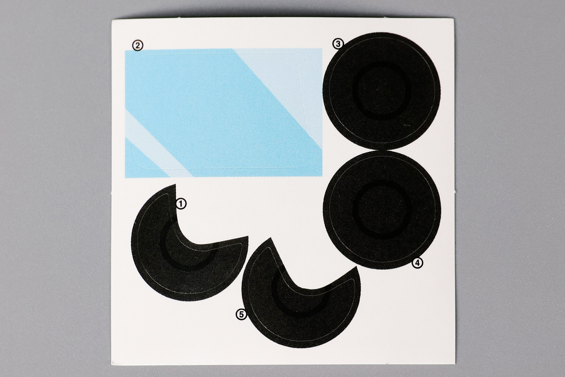 こちらが同梱されているシール