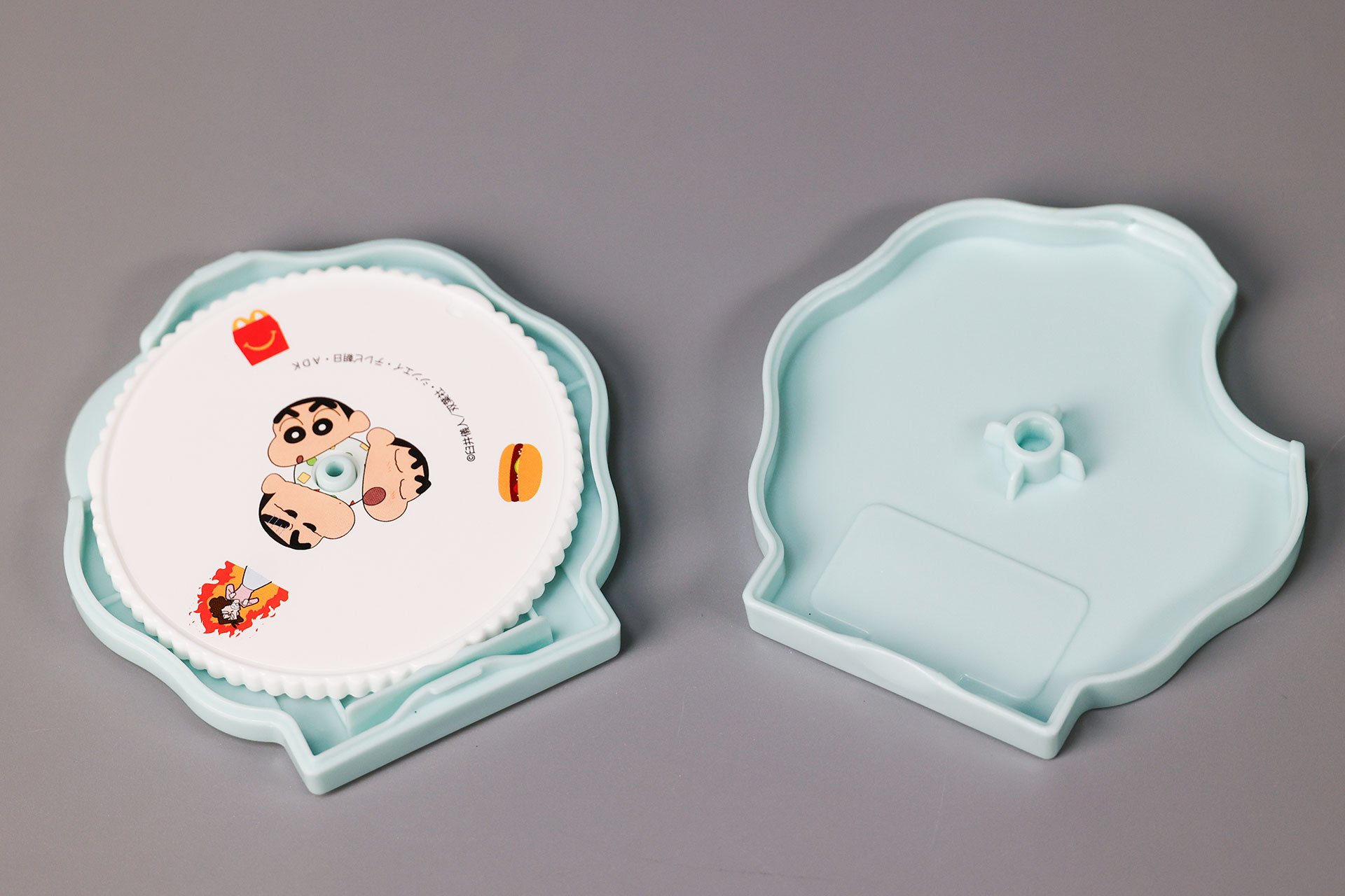 フタを外したところ