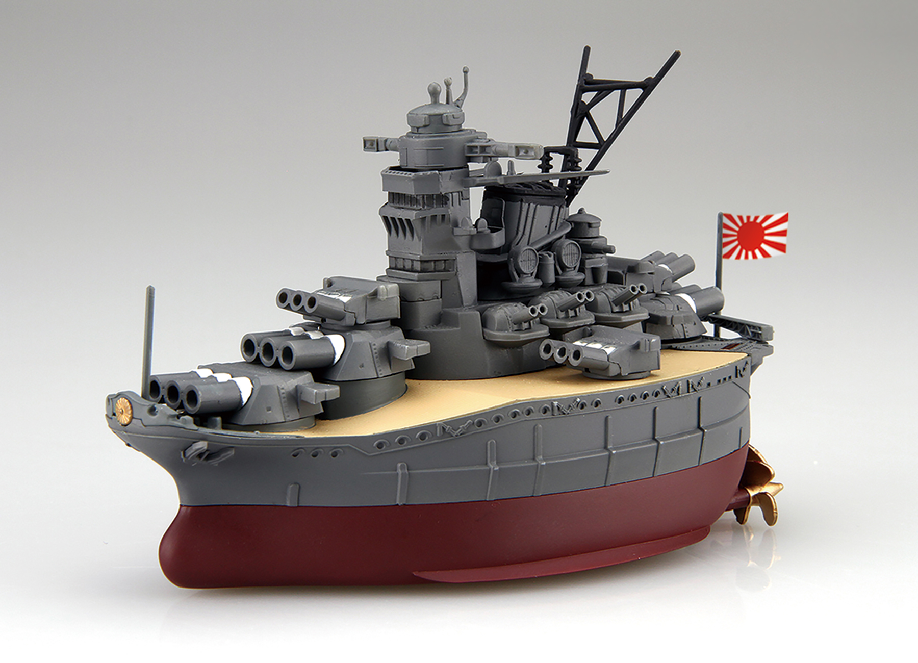 「ちび丸艦隊 武蔵」が復刻登場。ちび丸艦隊シリーズは日本海軍で活躍した艦艇をモデルに外観をデフォルメし、集めたくなるような可愛い姿が特徴となっている