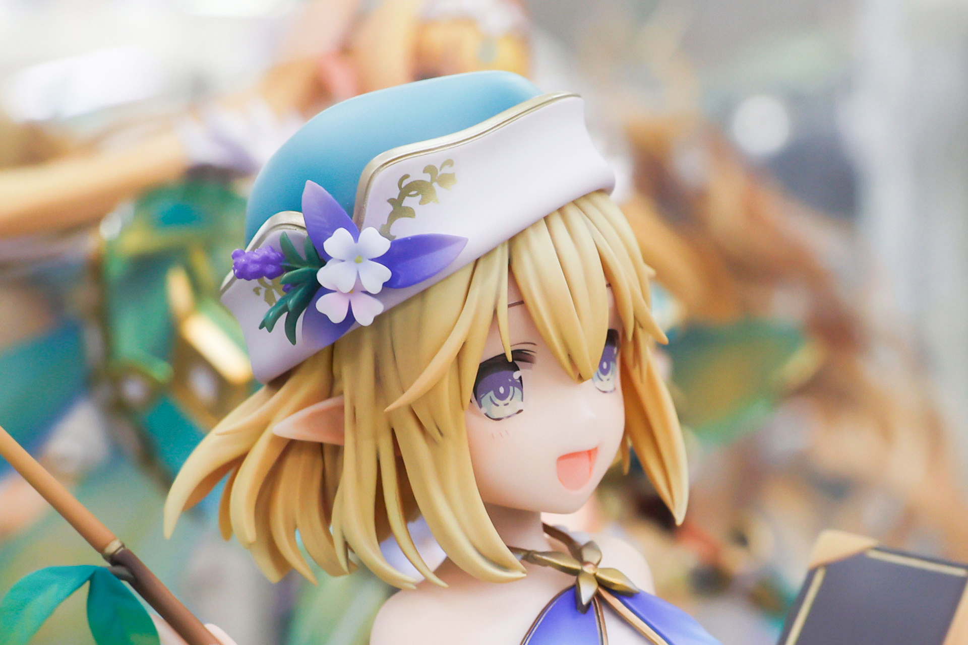 帽子のデザインも凝っている