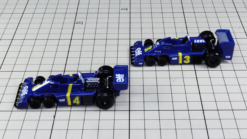 サイド：前側が4輪になっていてグリップ不足を補います