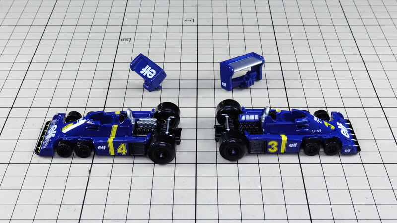 アクション：ウイング取り外し可能