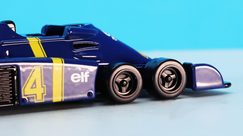 フロントホイールも再現されています