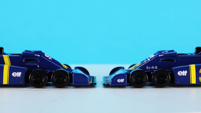 エンジニアの創意工夫によってこういった特異なF1マシンが数多く登場してレース・シーンを盛り上げました