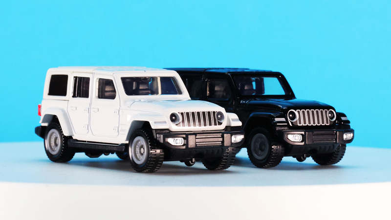 4代目ラングラーのフロントマスク