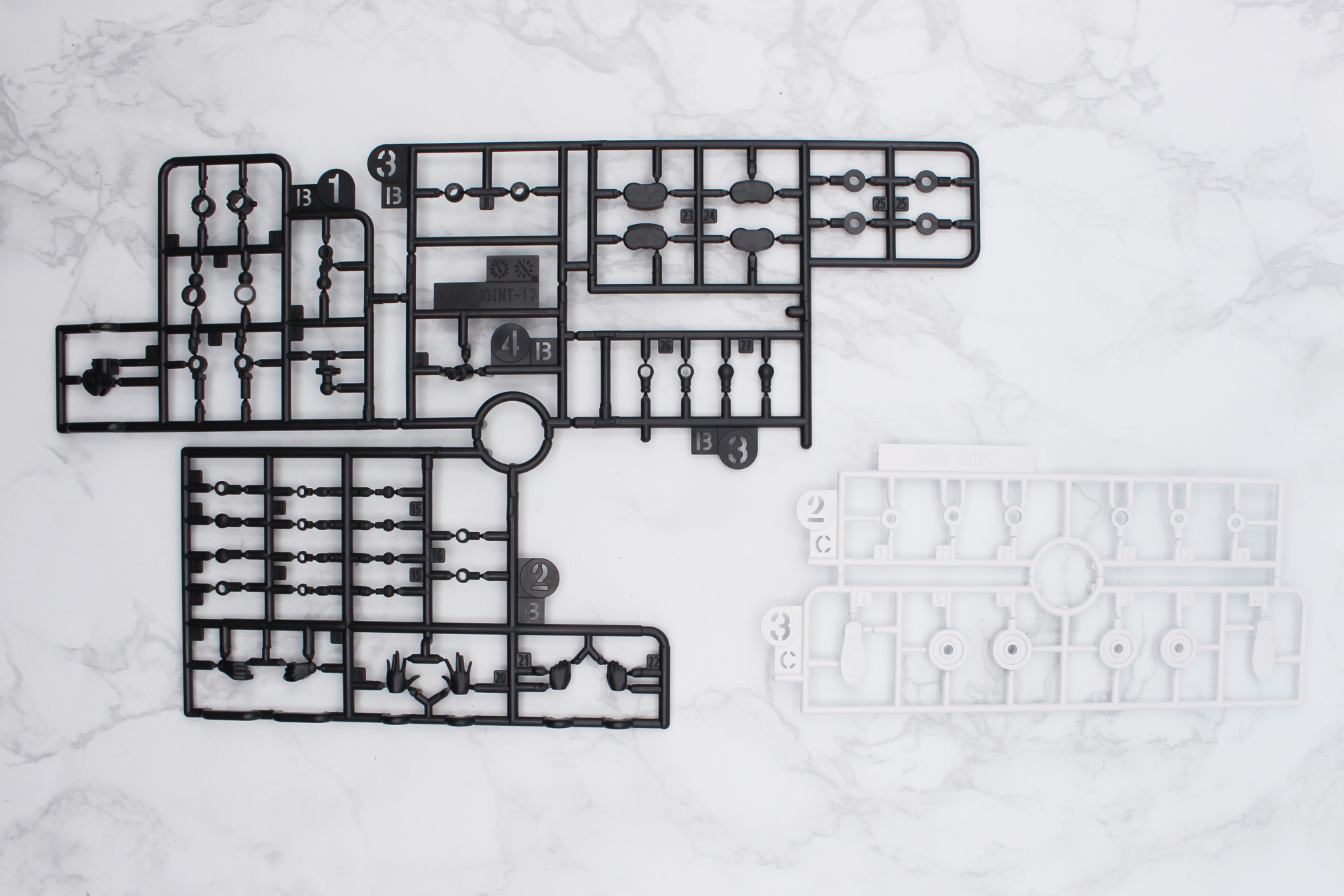 Bパーツ、Cパーツ