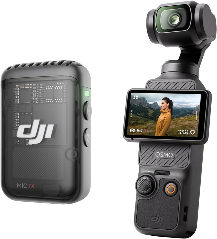 DJI Osmo Pocket 3 + DJI Mic 2 トランスミッター（シャドーブラック）