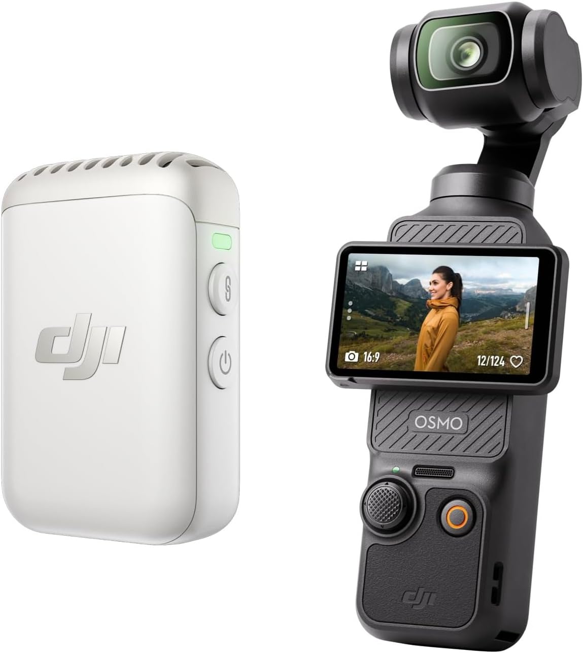 DJI Osmo Pocket 3 + DJI Mic 2 トランスミッター（パールホワイト）