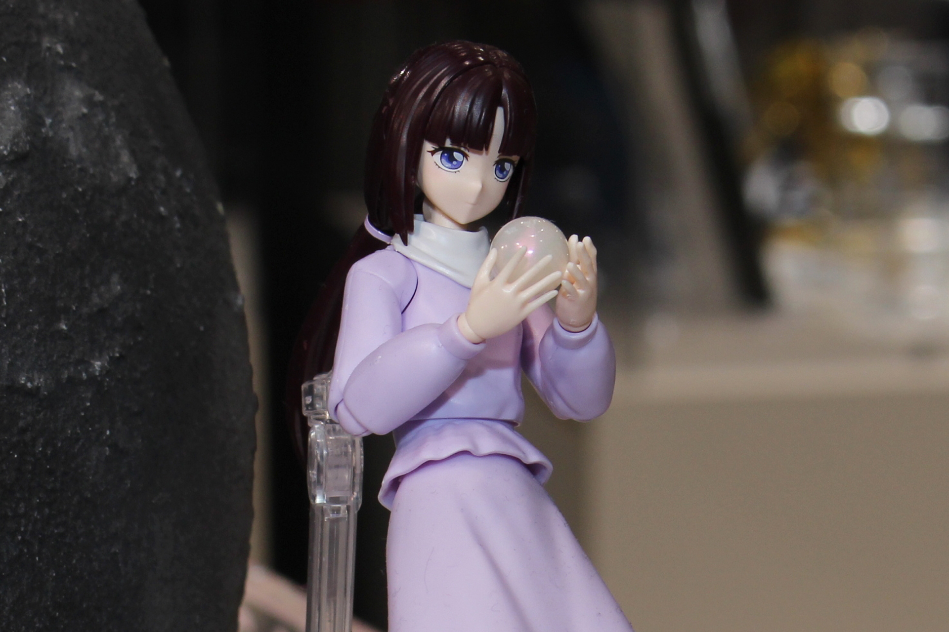 フェイスパーツはアイプリント仕様のものが2種、デカールを貼る仕様のものが2種付属する