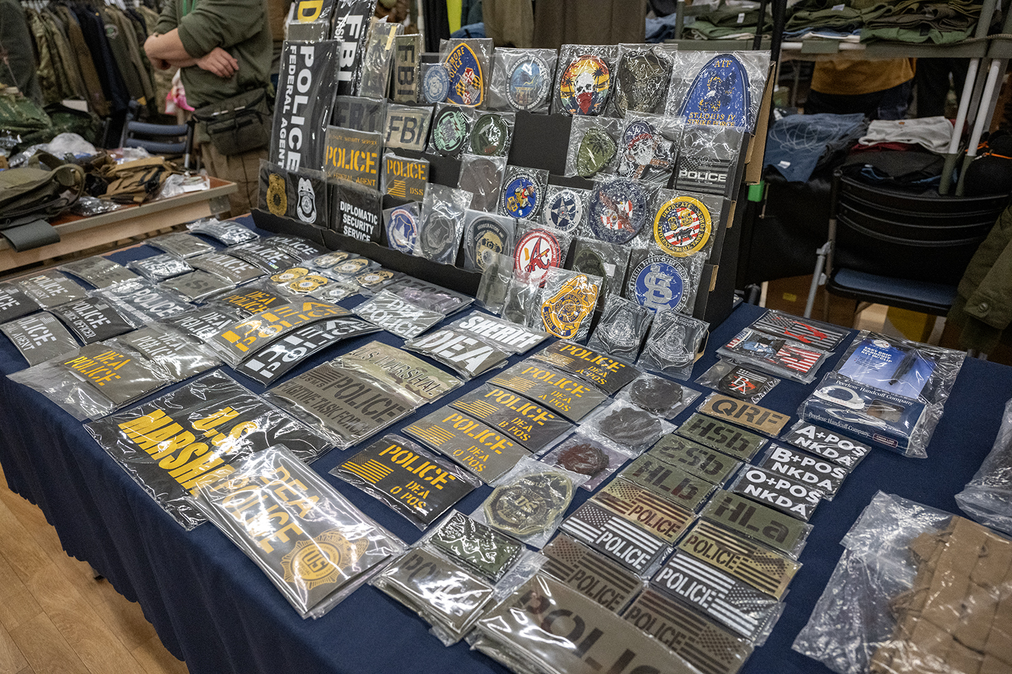 プレキャリやチェストリグなどの装備を彩るパッチ