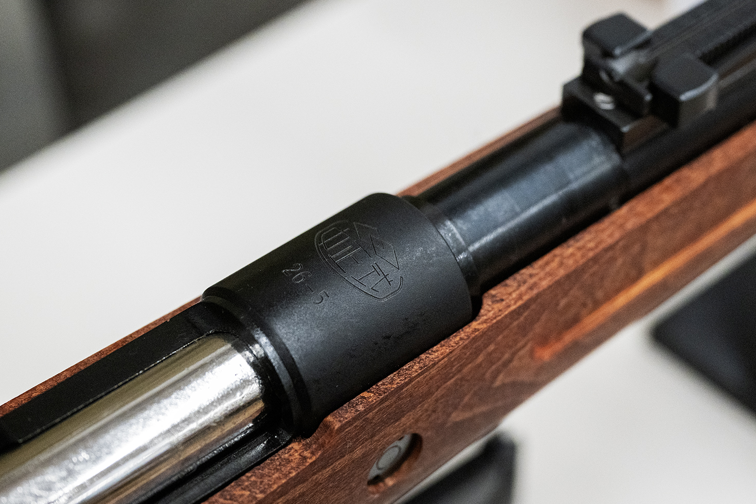 中正式と刻印がある。当初二四式として製造されていたが、蒋介石による兵工廠視察の後、これを記念して中正式という名称が使われるようになったという