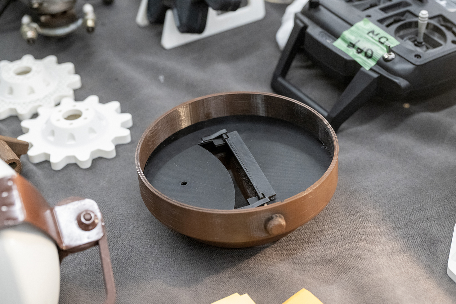 減光フィルターも2段階の減光が可能