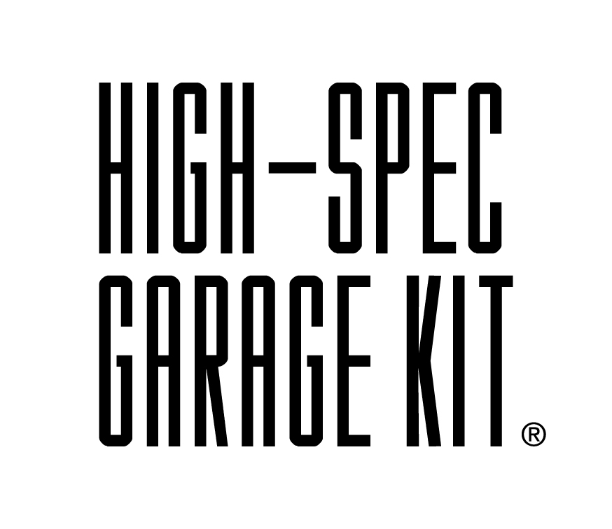 「HIGH-SPEC GARAGE KIT(HSGK)」のロゴ