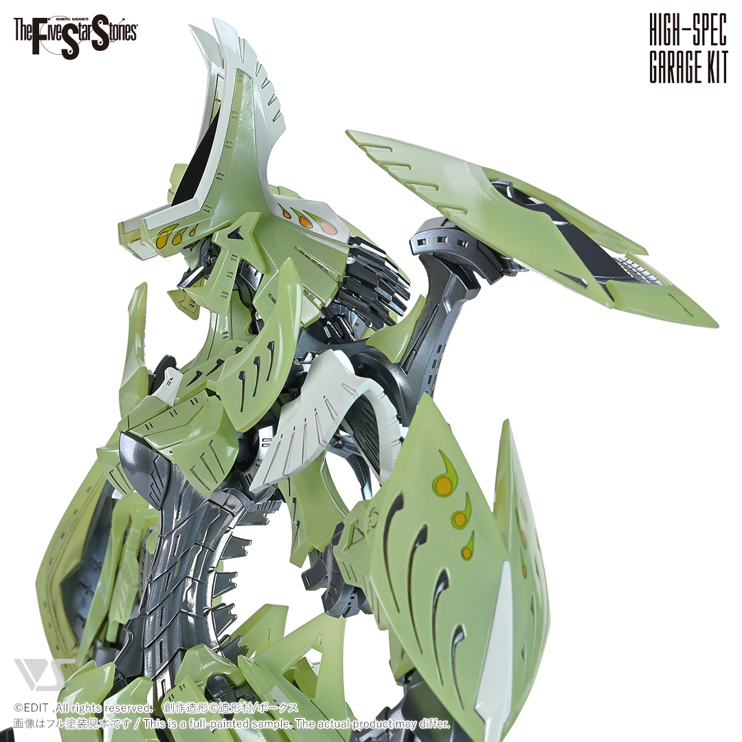 「HSGK 1/72 バーガ・ハリKK-Ie」。HSGKならではの非常に繊細な表現。またパーツの厚みなど、プラキットでは表現が難しい箇所もあり、レジンキャストならではの"味"も注目ポイントだという