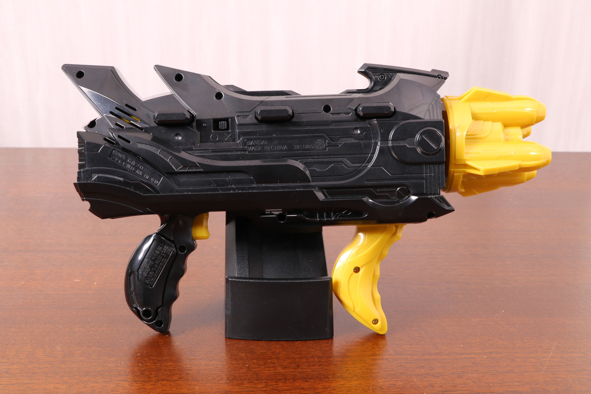 迫力ある銃身造形