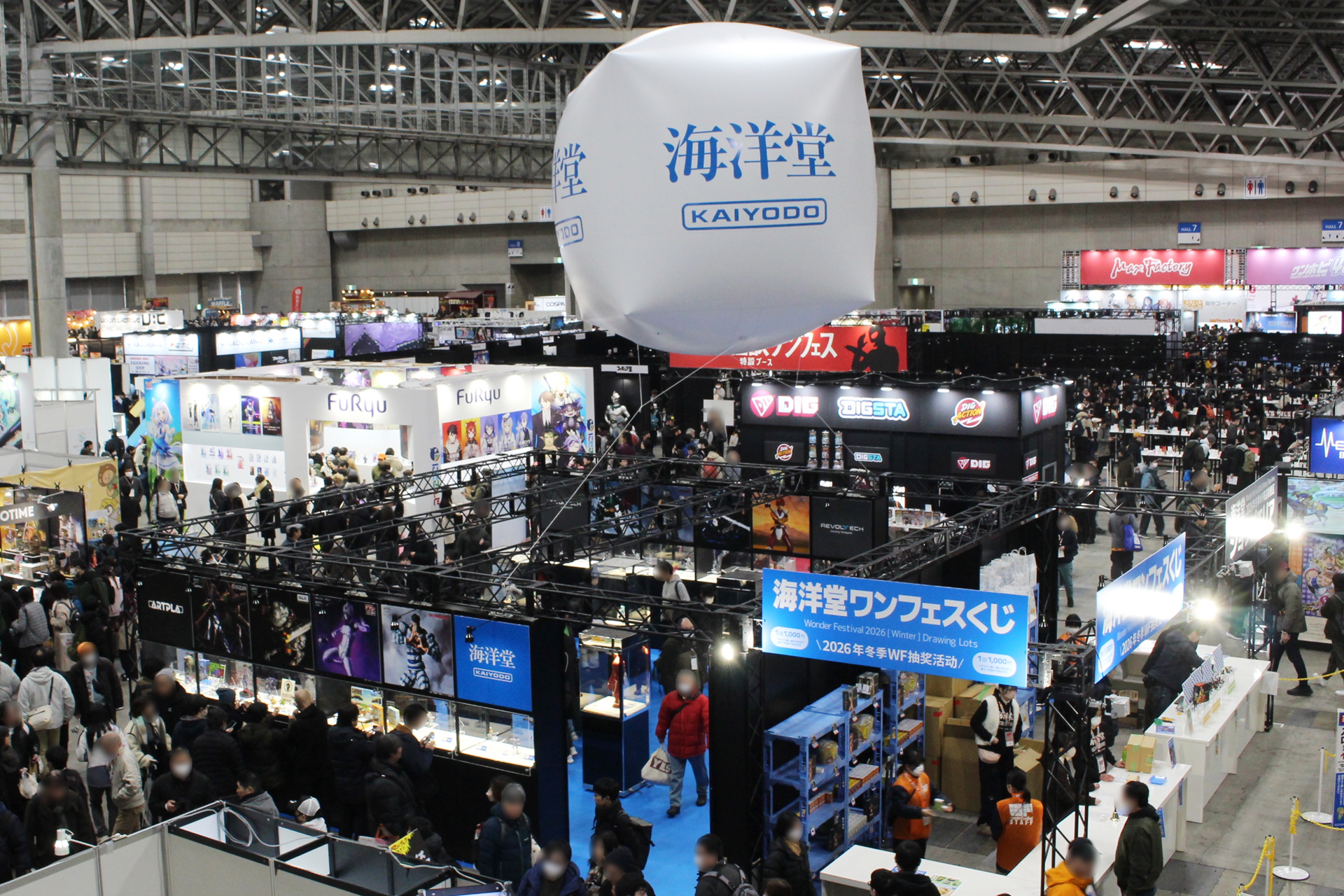 ワンダーフェスティバル2026[冬]の海洋堂ブース