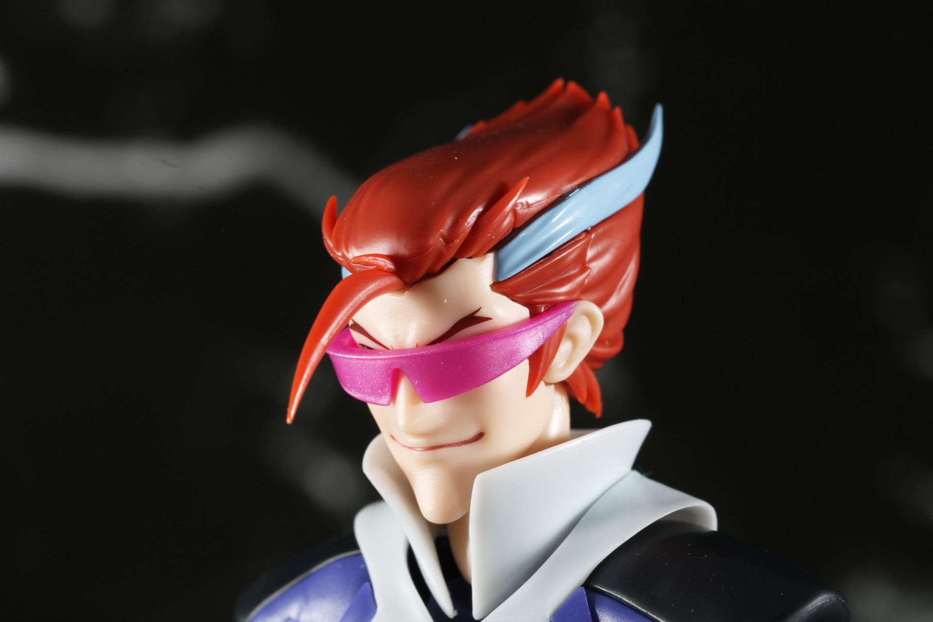 サングラスをかけた状態