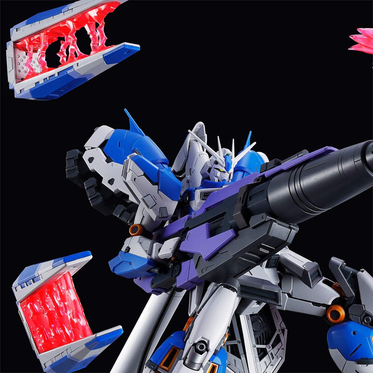 RG 1/144 Hi-νガンダム専用ハイパー・メガ・バズーカ・ランチャー&フィン・ファンネルディスプレイセット