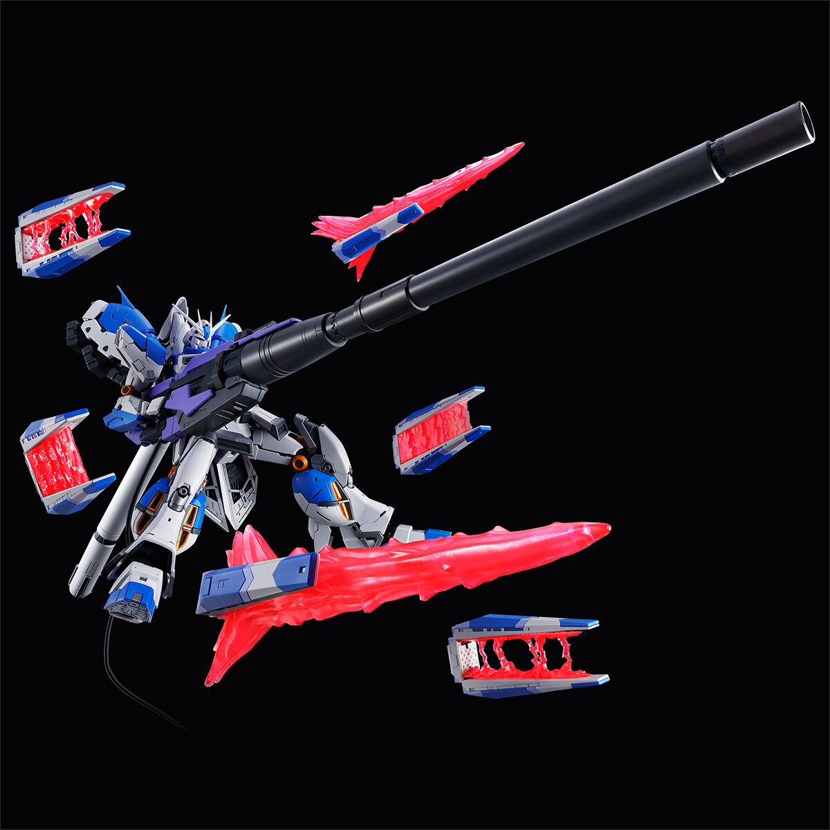 RG 1/144 Hi-νガンダム専用ハイパー・メガ・バズーカ・ランチャー&フィン・ファンネルディスプレイセット