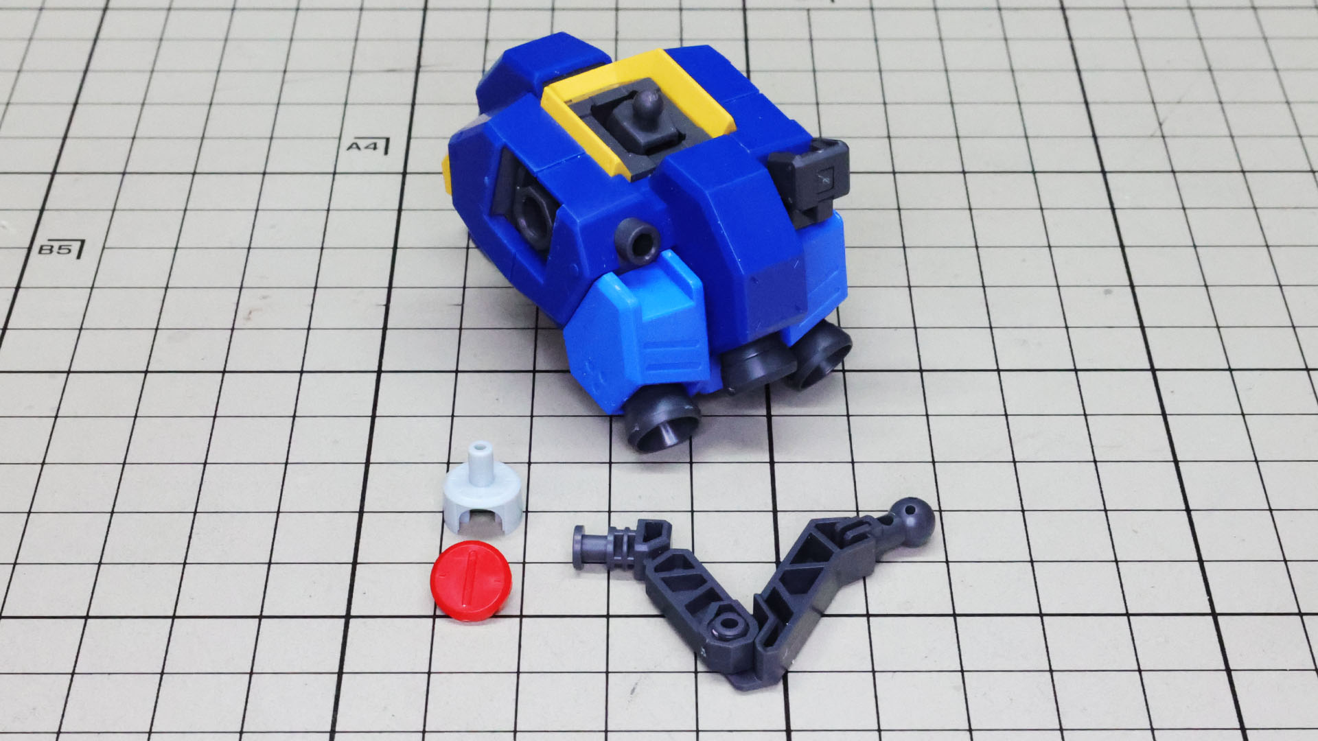 アームは2本の組み合わせで多関節を構成します