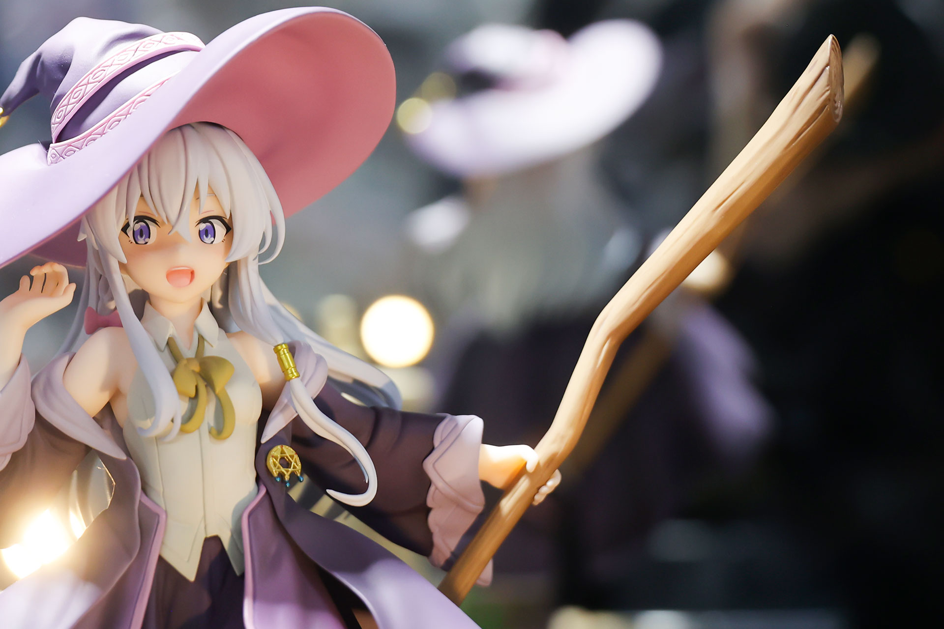 杖の質感もリアルだ