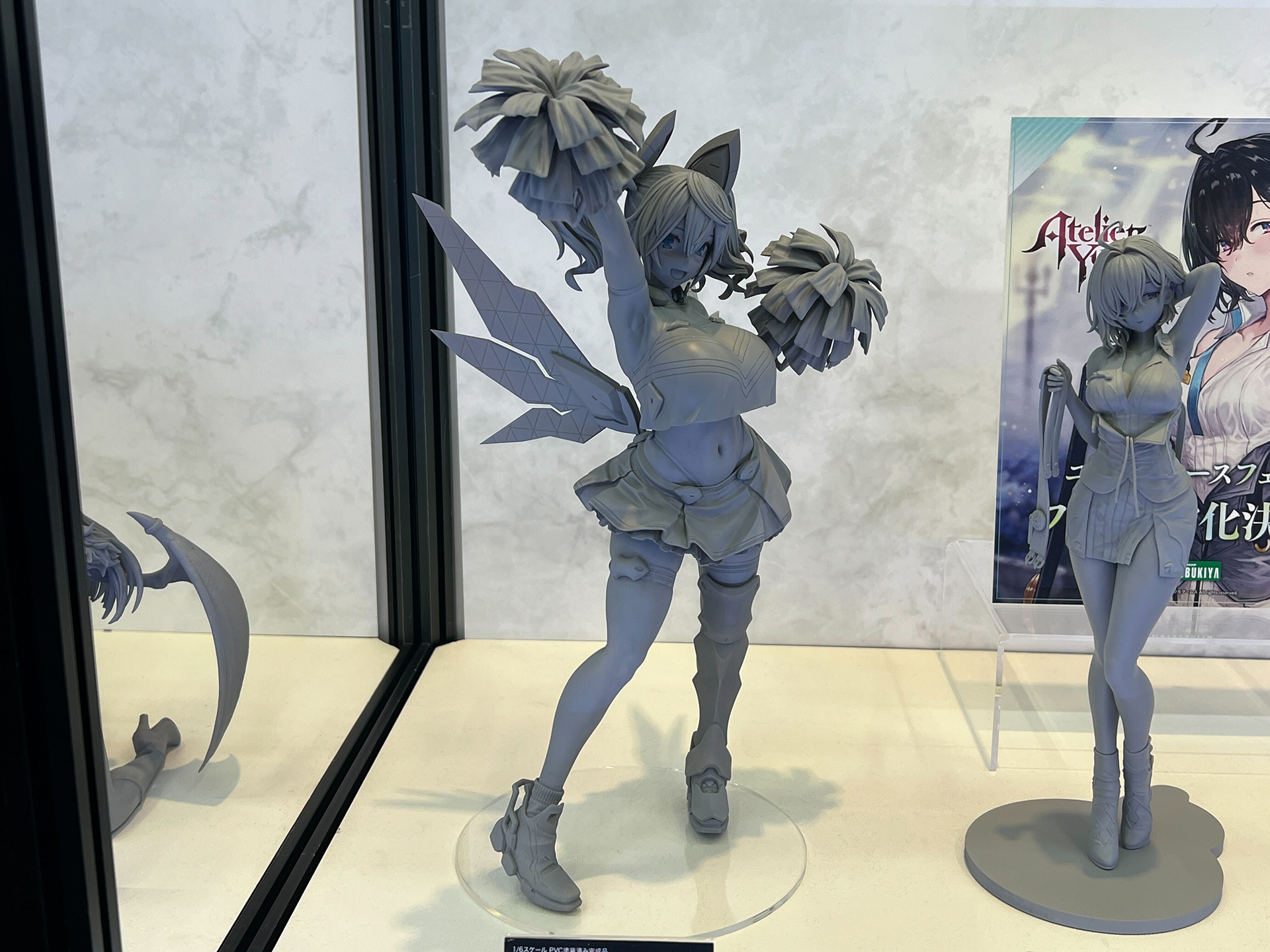 「ファンタシースターオンライン2 es」、「光舞のジェネ[スターフェス]」の原型展示